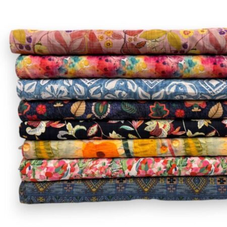 Bali Slubbed Cotton-Rayon Blend Fabrics