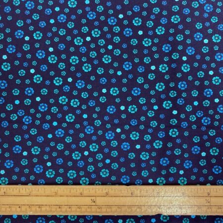 Turquoise Flowers Jersey - Image 2
