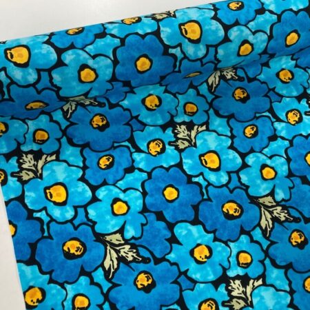 Pansy Daydream Cotton Poplin