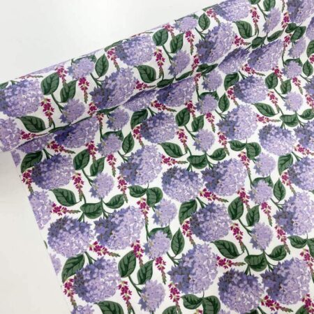Hydrangea Cotton Poplin