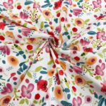 Summertime Floral Cotton Poplin