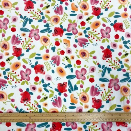 Summertime Floral Cotton Poplin - Image 3