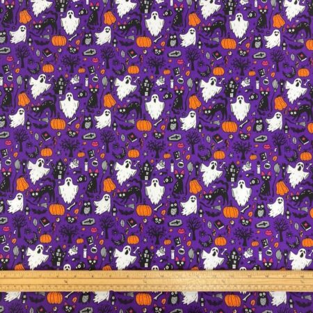 Halloween Polycotton - Image 48