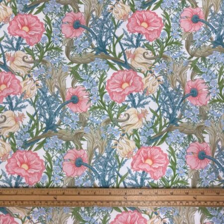 1678 William Morris Moss Rose Pink - Image 4