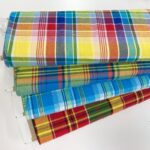 Apple Harvest Madras Check Cotton