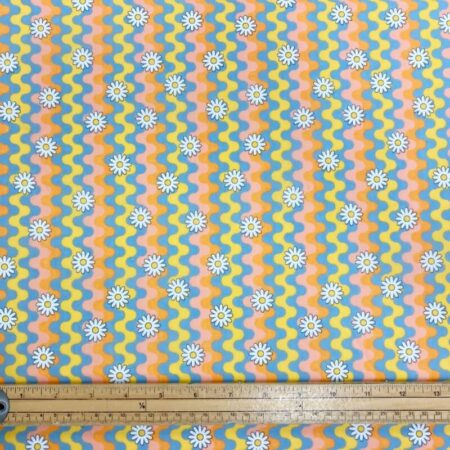 Ric-Rac Daisies Polycotton - Image 4