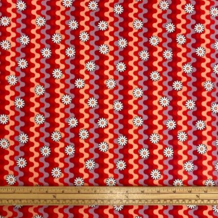 Ric-Rac Daisies Polycotton - Image 3