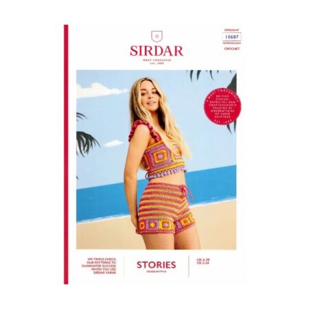 Sirdar Crochet Top & Shorts Pattern 10687