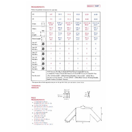 Sirdar Crochet Sweater Pattern 10689 - Image 2