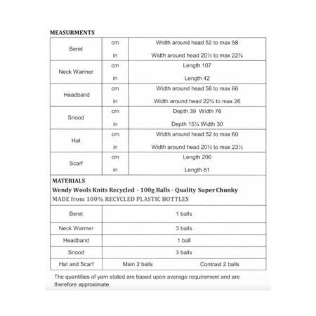 Adult Accessories Pattern 7008 - Image 3