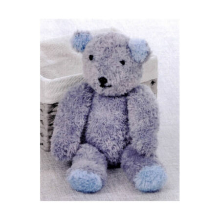 Honeycomb Blanket and Teddy Bear Pattern P1303 - Image 2
