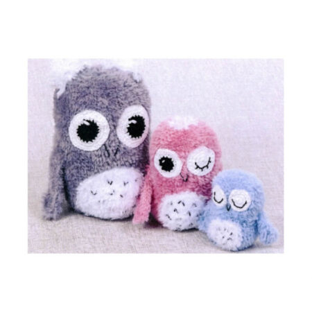 Crochet Owls with Nest Pattern P1306 - Image 2