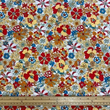 Flower Power Fine Cotton Poplin - Image 2