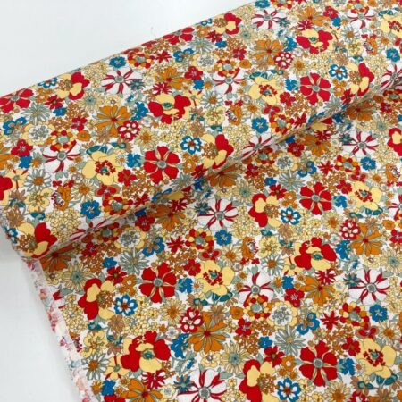Flower Power Fine Cotton Poplin