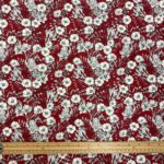 Bouquet Sketch Cotton Poplin