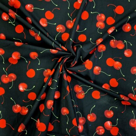 Big Cherry Cotton Poplin