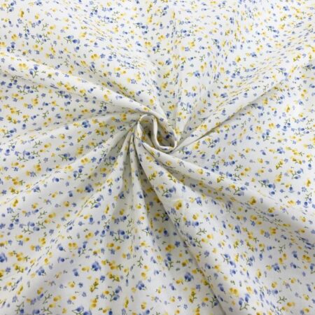 Little Bell Flower Cotton Poplin - Image 3