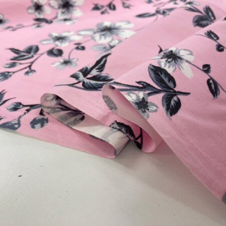 Wild Rose Shadow Cotton Poplin - Image 5