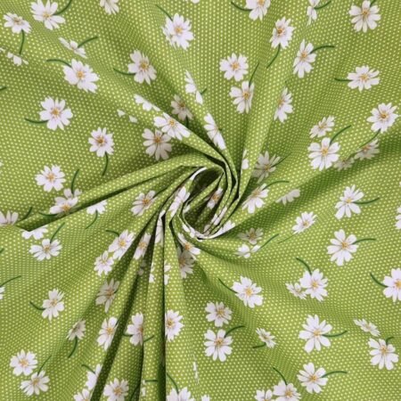 Daisy Dot Polycotton - Image 2