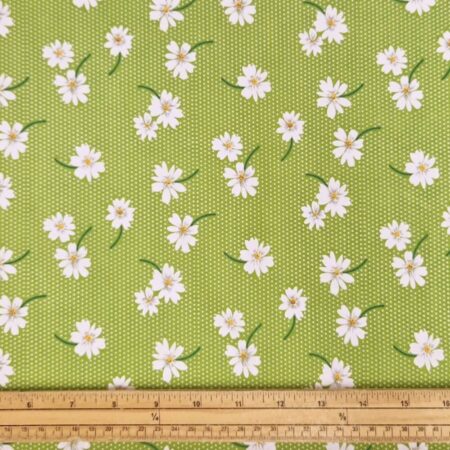 Daisy Dot Polycotton - Image 3