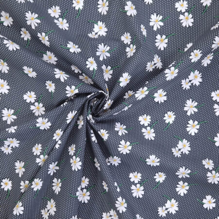 Daisy Dot Polycotton - Image 4