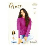 Stylecraft Sweater and Cardigan Pattern 10016