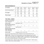 Stylecraft Sweaters Pattern 10017