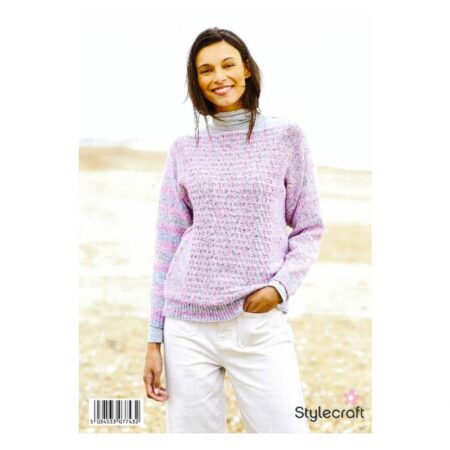 Stylecraft Sweaters Pattern 10009 - Image 2