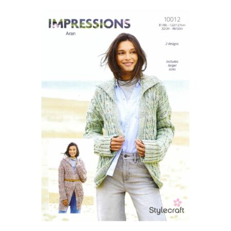Stylecraft Jackets Pattern 10012