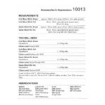 Stylecraft Accessories Pattern 10013