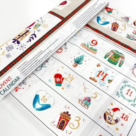 Jolly Santa Large Advent Calendar Panel - Image 2