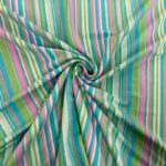 Eco Viscose Stripe