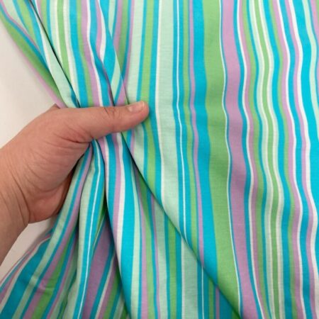 Eco Viscose Stripe - Image 3
