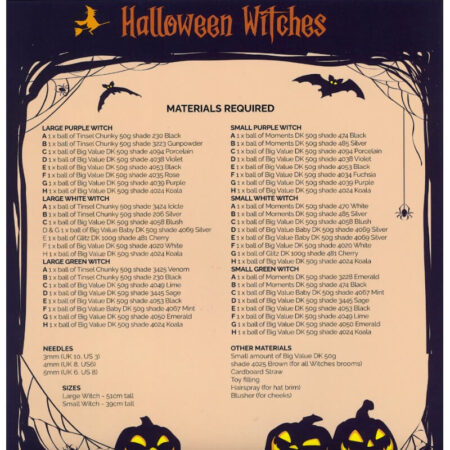 King Cole Halloween Knits Book 1 - Image 4