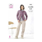 King Cole Cardigans Pattern 5995
