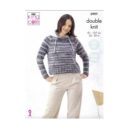 King Cole Sweaters Pattern 5997
