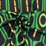 Green Bold Satin
