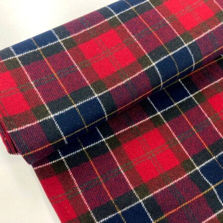 Red Tartan Wool Plaid