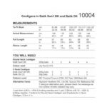 Stylecraft Cardigans Pattern 10004