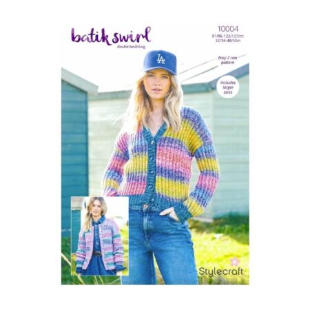 Stylecraft Cardigans Pattern 10004