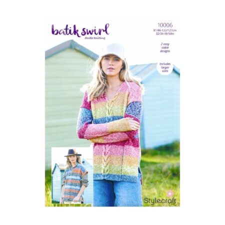 Stylecraft Sweater and Tank Top Pattern 10006