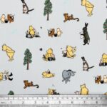 Winnie the Pooh Cotton Percale