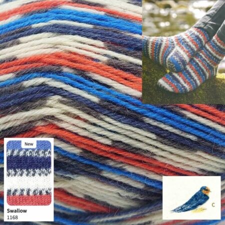 West Yorkshire Spinners Signature Country Birds 4 Ply 100g - Image 2