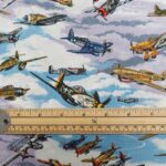 Warbird Planes Cotton