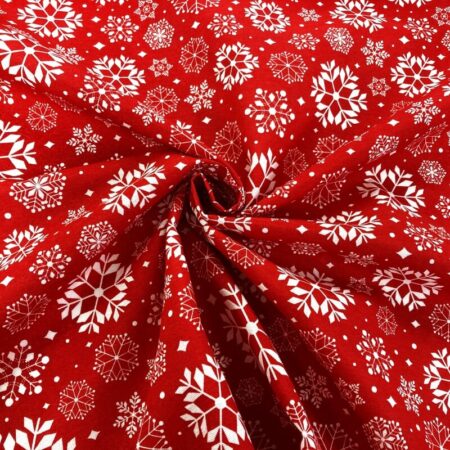Christmas Tablecloth Polycotton Fabric - Image 3