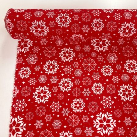 Christmas Tablecloth Polycotton Fabric - Image 2