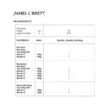James C Brett Stockings Pattern JB811