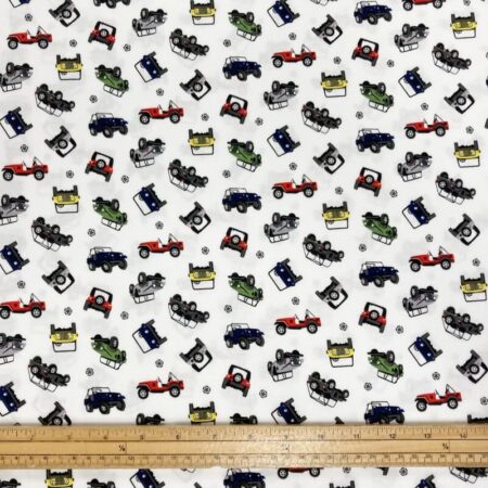 Adventure Awaits Jeeps Cotton - Image 3