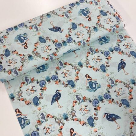 Seashore Mermaids Cotton