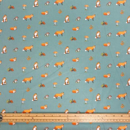 Sage Fox Polycotton - Image 2